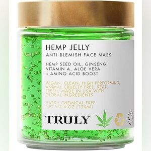 TRULY Hemp Jelly Anti-Blemish Face Mask